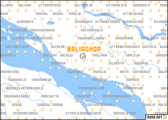 map of Baliāghop