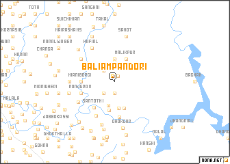 map of Baliām Pandori