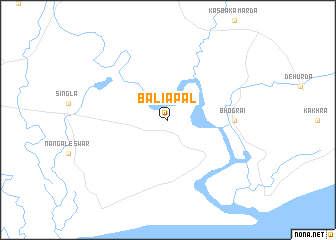 map of Bāliāpāl