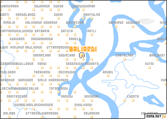 map of Baliārdi