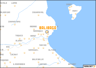 map of Balibago