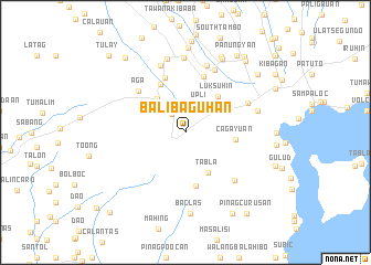 map of Balibaguhan