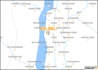 map of Balibali