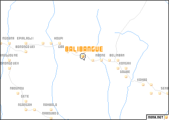 map of Balibangue