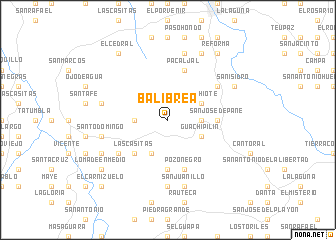 map of Balibrea