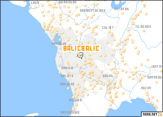 map of Balicbalic