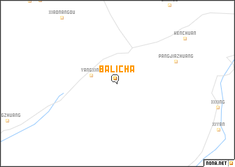 map of Balicha