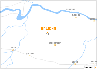 map of Balicha