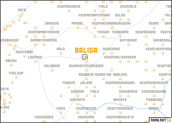 map of Baliga