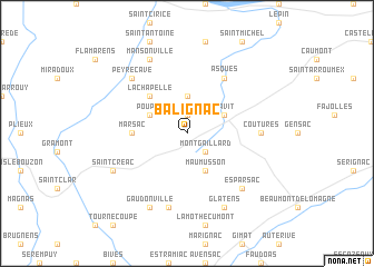 map of Balignac