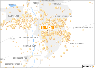 map of Bali Hai