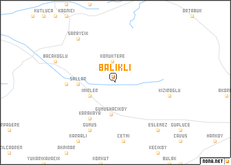 map of Balıklı