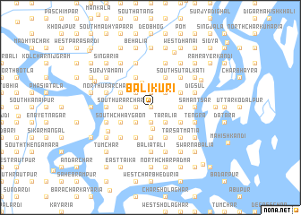 map of Bālikuri