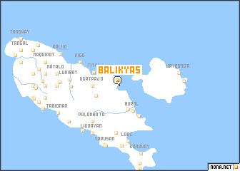 map of Balikyas