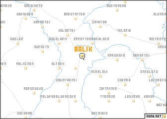 map of Balik