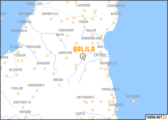 map of Balila