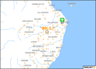 map of Balili