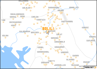 map of Balīlī