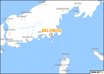 map of Balimbing