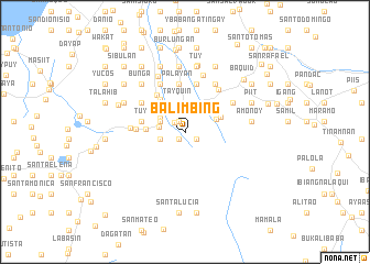 map of Balimbing