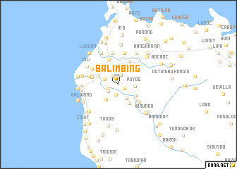 map of Balimbing