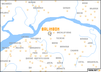 map of Balimbom