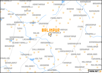 map of Bālimpur