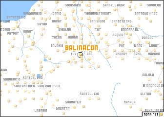map of Balinacon