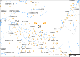 map of Balinad