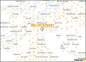 map of Balincanaway