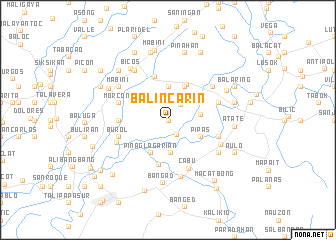 map of Balincarin