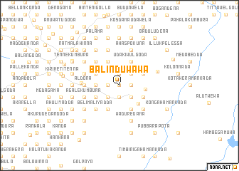 map of Balinduwawa