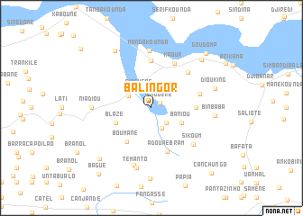 map of Balingor