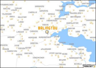 map of Balingtou