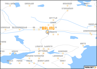 map of Bäling