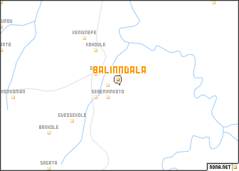 map of Balinndala