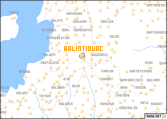 map of Balintiouac