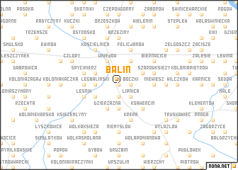 map of Balin