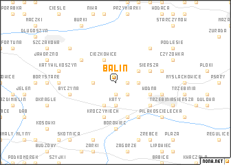 map of Balin