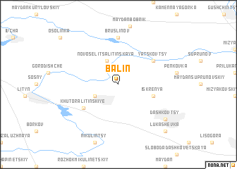 map of Balin