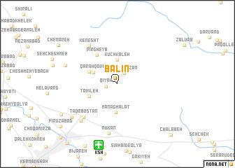 map of Balīn