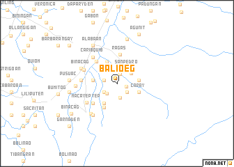 map of Balioeg