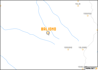 map of Baliomo