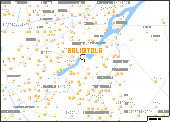 map of Balio Tola