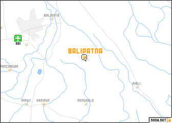 map of Bālipatna