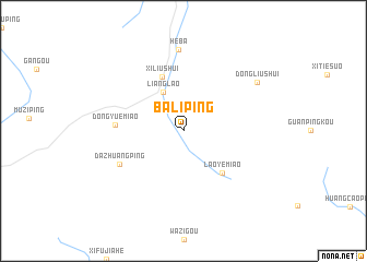 map of Baliping