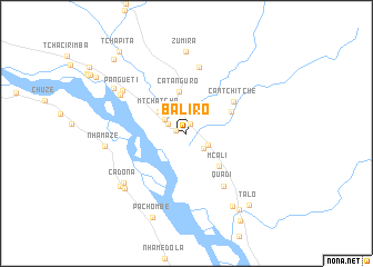 map of Baliro