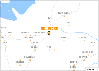 map of Balisako