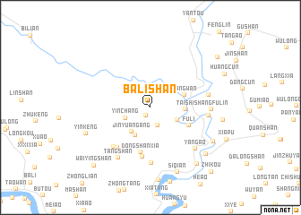 map of Balishan