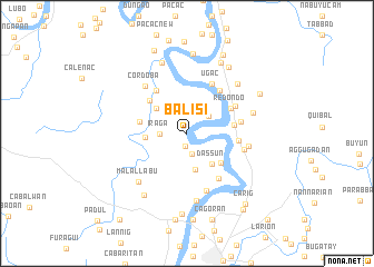 map of Balisi